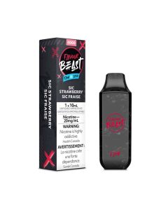 FLAVOUR BEAST - FLOW DISPOSABLE / SIC STRAWBERRY