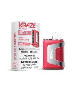 KRAZE - HD2.0 9K DISPOSABLE / RED LIGHTNING