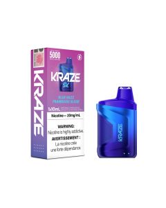 KRAZE 5000 DISPOSABLE - BLUE RAZZ