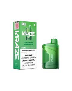 KRAZE 5000 DISPOSABLE - GREEN APPLE