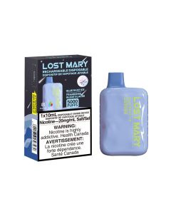 LOST MARY - OS5000 DISPOSABLE / BLUE RAZZ ICE