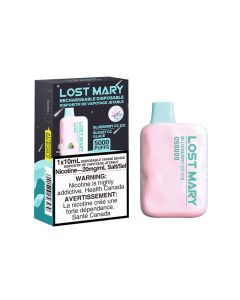 LOST MARY - OS5000 DISPOSABLE / BLUEBERRY CC ICE
