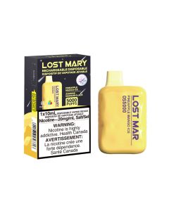 LOST MARY - OS5000 DISPOSABLE / PINEAPPLE MANGO ICE
