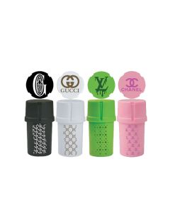MEDTAINER - STORAGE CONTAINER WITH BUILT-IN GRINDER / HIGH FASHION