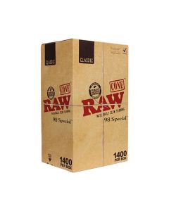 RAW - CLASSIC CONES / 98 SPECIAL, PACK OF 1400