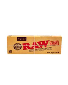RAW - CLASSIC CONES / 98 SPECIAL, PACK OF 20