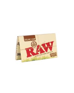 RAW - ORAGNIC ROLLING PAPERS / SINGLE WIDE