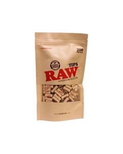 RAW - PRE-ROLLED TIPS / PACK OF 200