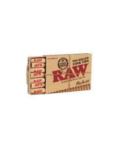 RAW - PERFECTO PRE-ROLLED CONE TIPS / PACK OF 21